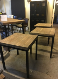 Industriële stoere horeca tafel op maat, boerderijbalken (132483)