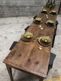 Antieke Franse boeren eettafel 316 cm 147813