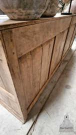 Antiek houten dressoir lengte 279 cm (147332)