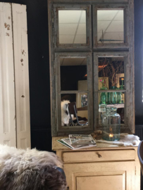 Spiegel van oud en geleefd raamkozijn (135791) verkocht