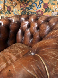 Lederen Chesterfield fauteuil (143723) verkocht