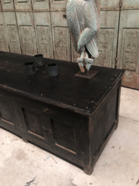 Authentiek dressoir zwart (146137) verkocht