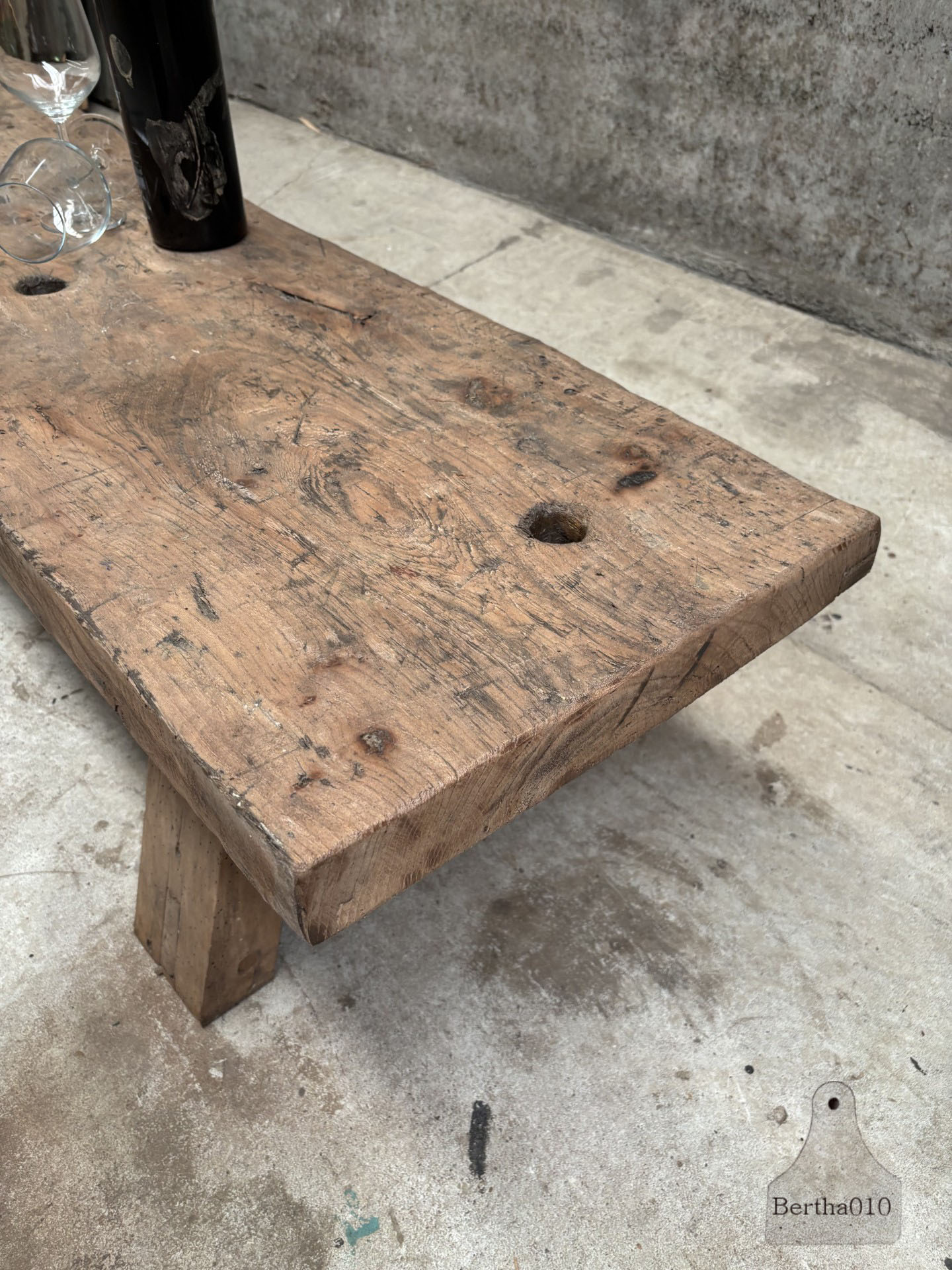 Prachtige antieke eikenhouten salontafel robuust, karaktervol 147612