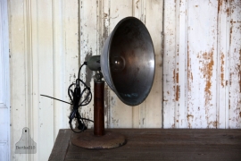 Oud geleefd bureaulampje (131481)..verkocht