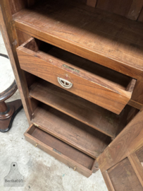 Prachtige Engelse Art Deco vitrinekast jaren 1920 1930 147825