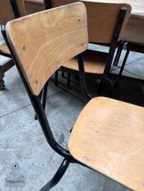 Oude schoolstoelen 20 stuks (147309)