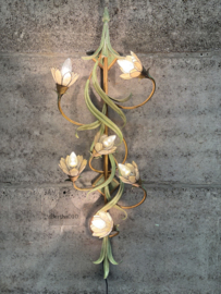 Originele Italiaanse wandlampen Banci Firenze parelmoer bloemen 147969