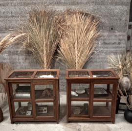 Vitrine kleppenkast schuifdeuren 2 stuks (147201, 147202) verkocht
