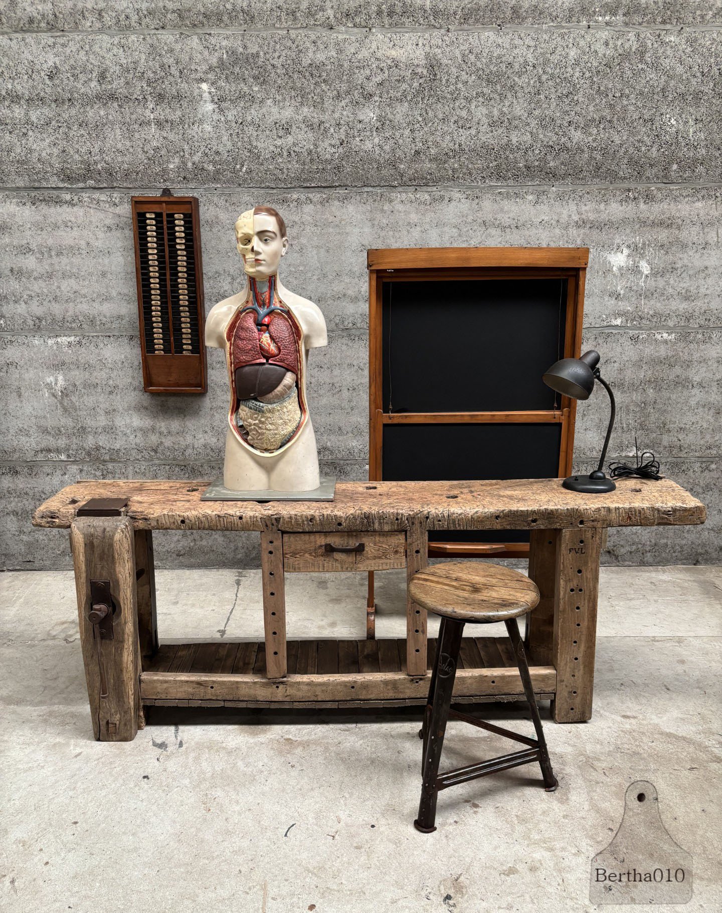 Originele hoge ROWAC kruk ca 1930 Designicoon 147569