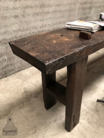 320 cm lange antieke werkbank bar dressoir (144132) verkocht