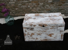 Oude geleefde kist (130467)..verkocht
