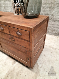 Originele Houten Art Deco Toonbank – Jaren ’20/’30  (147244)
