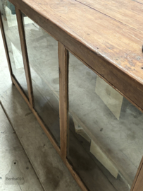 Prachtige oude toonbank keukeneiland dressoir 147419 lengte 158 cm