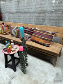 Lange oude  houten zitbank 300 cm lengte (146893) verkocht