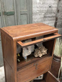 Authentieke houten archiefkast van notaris advocaat ca 1920 148150 verkocht