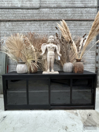 Prachtig grote oude toonbank keukeneiland dressoir (146867) lengte 249 cm