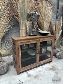 Authentieke Engels vitrinekast dressoir (146953) verkocht