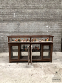 Authentieke antieke winkelvitrine toonbank 147857