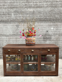 Prachtige toonbank keukeneiland jaren 20 147823 lengte 168 cm