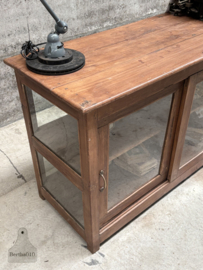 Prachtige oude toonbank keukeneiland dressoir 147419 lengte 158 cm