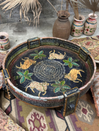 Oude Chakki tafel handbeschilderd  (147251)