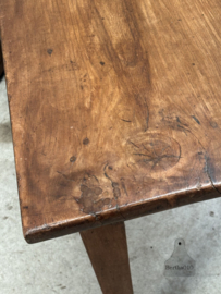Originele ruim 100 jaar oude eiken boerentafel 148212 lengte 180 cm