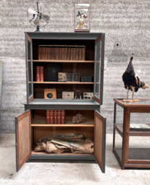 Prachtige compacte eiken schoolkast (jaren '30/'40, Leuven) Topstaat! 148041