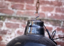 Industriële zwarte lamp (131051) verkocht
