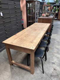 Authentieke eiken oude boerentafel (147307) verkocht