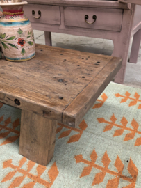 Salontafel antiek robuust eiken (147124) verkocht