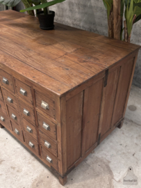 Grote apothekerstoonbank twee kanten 147265...verkocht