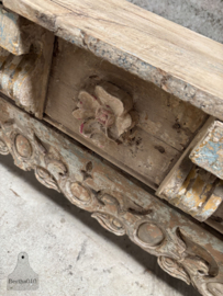 Oosterse XXL zware houten houtsnijwerk dressoir 147827 370 cm