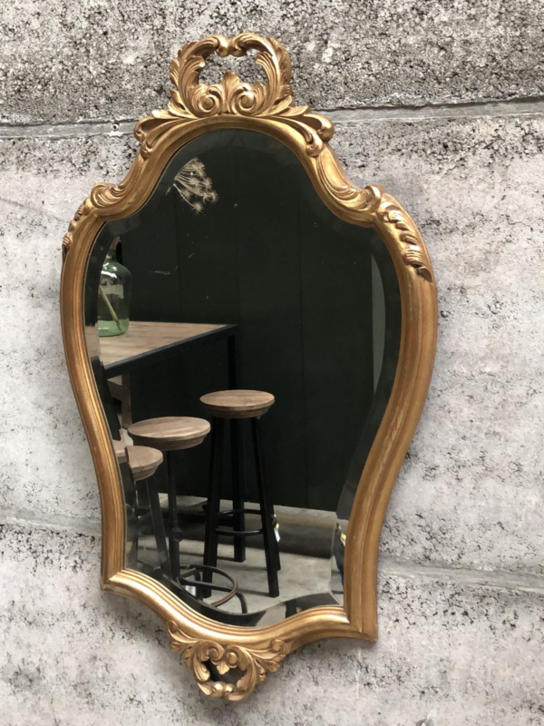 Reclame Verfijnen nul Vintage gouden spiegel (144836) | Spiegels | Te koop