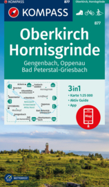 Wandelkaart Oberkirch-Hornisgrinde | Kompass 877 | 1:25.000 | ISBN 9783991215653