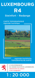 Wandelkaart Steinfort / Redance | Topografische dienst Luxembourg 04 | ISBN  5425013060424