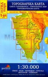 Wandelkaart Umag, Buje, Novigrad, Oprtalj, Motovun - Istrië | Mateus Istria Map T-01 | 1:30.000 | ISBN 9789539500816
