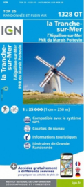 Wandelkaart La Tranche-sur-Mer & LAiguillon-sur-Mer | Franse Atlantische Kust | IGN 1328OT - IGN 1328 OT | ISBN 9782758545217
