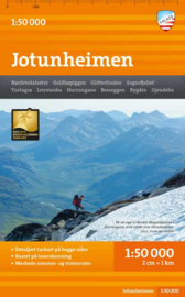 Wandelkaart Jotunheimen | Calazo Forlag| 1:50.000 | ISBN 9789188779625