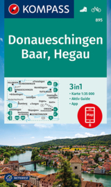 Wandelkaart Donauschingen-Baar-Hegau | Kompass 895 | 1:35.000 | ISBN 9783991212768