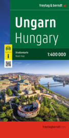 Wegenkaart Hongarije | Freytag & Berndt | 1:400.000 | ISBN 9783991546856