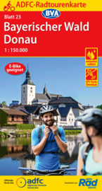 Fietskaart Bayerischer Wald / Donau | ADFC nr. 23 | ISBN 9783870739751
