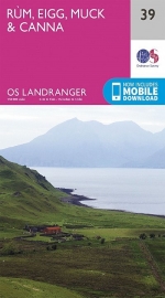 Wandelkaart Rum, Eigg, Muck & Canna | Ordnance Survey 39  | ISBN 9780319261378