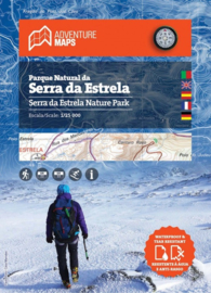 Wandelkaart Serra da Estrela Naturpark - Macico Central e Valé Glaciar do Zêzere | Adventure Maps Portugal | 1:25.000 | ISBN 9789895405206