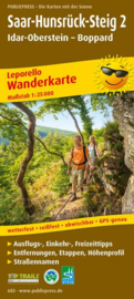 Wandelkaart Saar-Hunsrück Steig 2 : Idar-Oberstein - Boppard | Public Press | ISBN 9783899206838