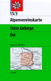 Wandelkaart Totes Gebirge Ost 15/3 | OAV | 1:25.000 | ISBN 9783928777339