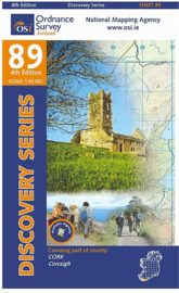 Wandelkaart Ordnance Survey / Discovery series | Cork 89 | ISBN 9781912140015