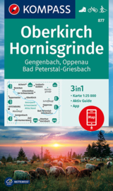 Wandelkaart Oberkirch-Hornisgrinde | Kompass 877 | 1:25.000 | ISBN 9783991210603