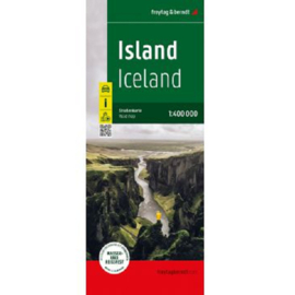 Wegenkaart IJsland - Island | 1:400.000 | Freytag & Berndt | ISBN 9783707921410