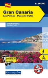 Wandelkaart Gran Canaria | Kümmerley & Frey | 1:50.000 | ISBN 9783259007341
