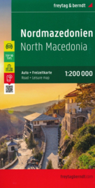 Wegenkaart Noord-Macedonië | Freytag & Berndt | 1:200.000 | ISBN 9783707912807